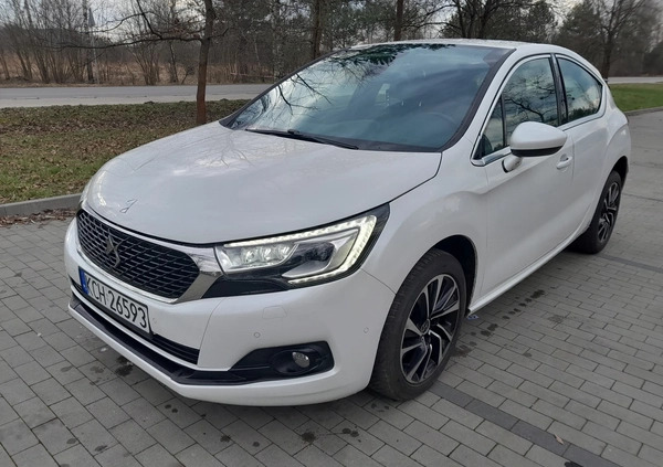 Citroen DS4 cena 43900 przebieg: 158000, rok produkcji 2017 z Chrzanów małe 781